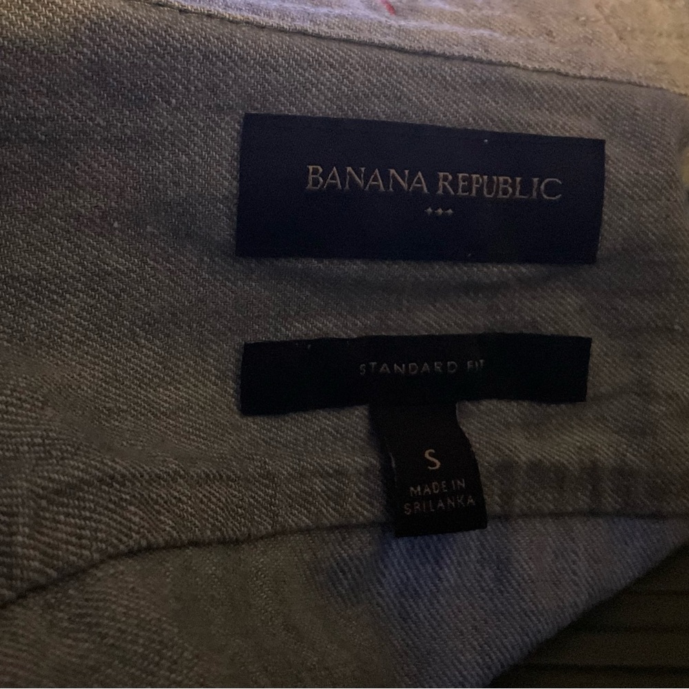 Banana republic Light Blue Denim Shirt - Picture 3 of 4